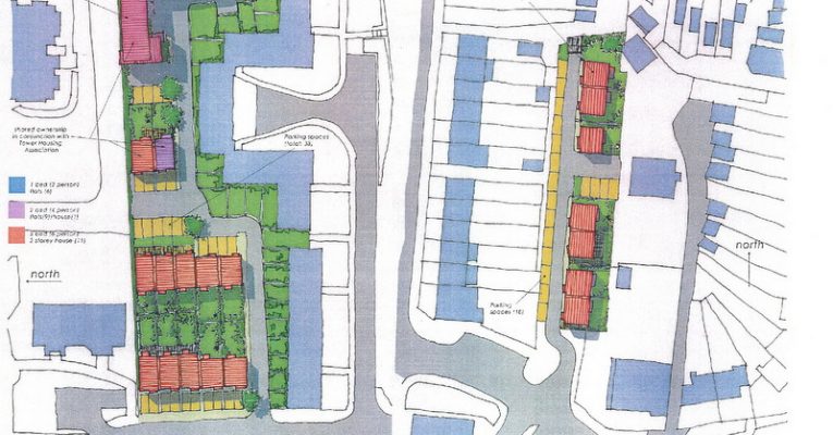 Suburban housing development
